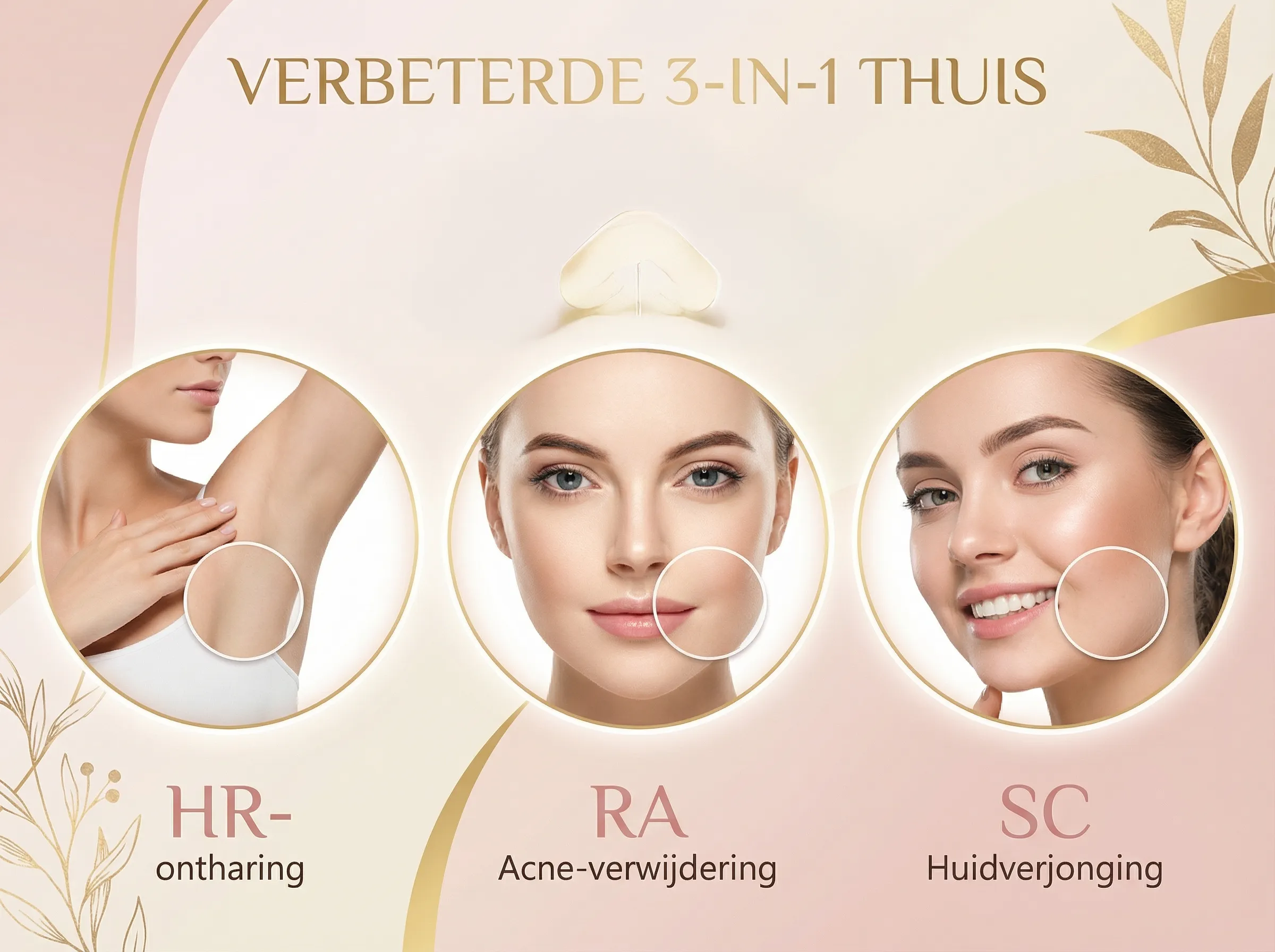 Haar laser apparaat 3 in 1
